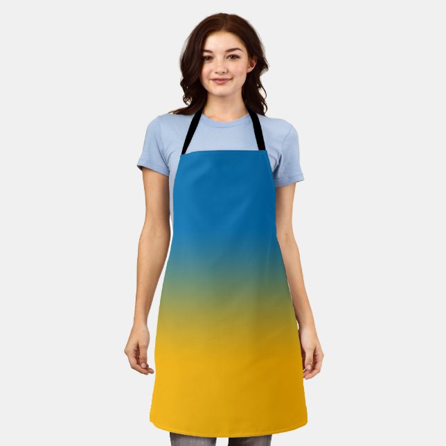 Ukraine, colors of freedom apron (Worn)