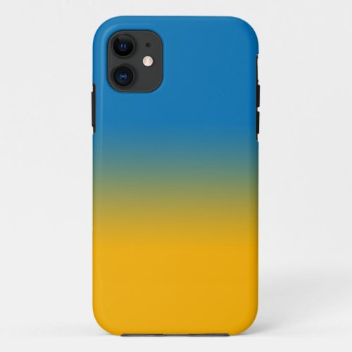 Ukraine colors of freedom iPhone 11 case