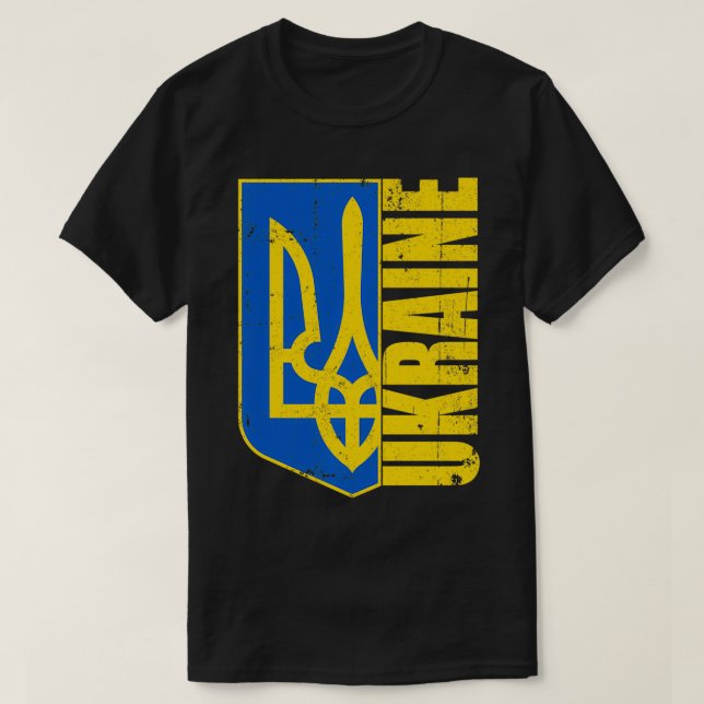Ukraine Crest Flag Pullover  (Design Front)