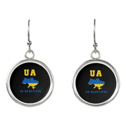 Ukraine design earrings