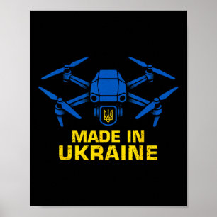 Ukraine Drone Patriotic Ukrainian Fpv Lovers 2 Poster