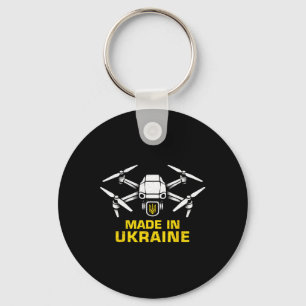 Ukraine Drone Patriotic Ukrainian Fpv Lovers Keychain