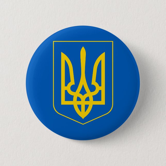 ukraine emblem button (Front)