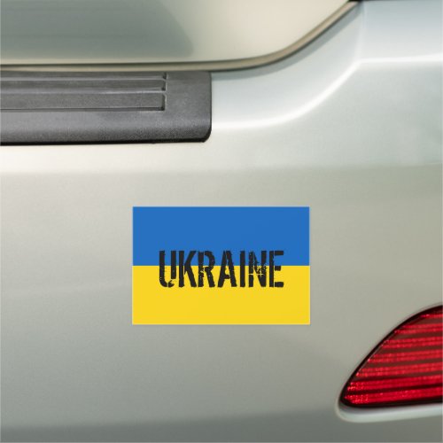 ukraine emblem  car magnet