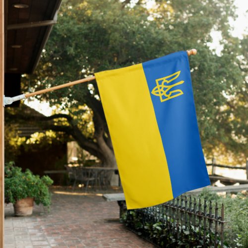 Ukraine Emblem Official Flag