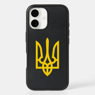Ukraine Emblem Trident Symbol iPhone 16 Case