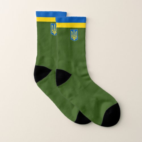 Ukraine fashion Socks  Ukrainian flag sports