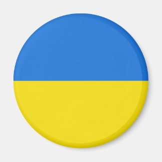 Ukraine Fisheye Flag Magnet