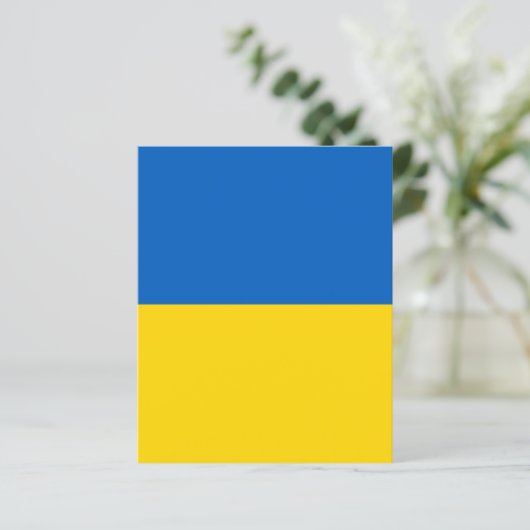 Ukraine flag (Standing Front)