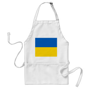 Ukraine Flag Adult Apron