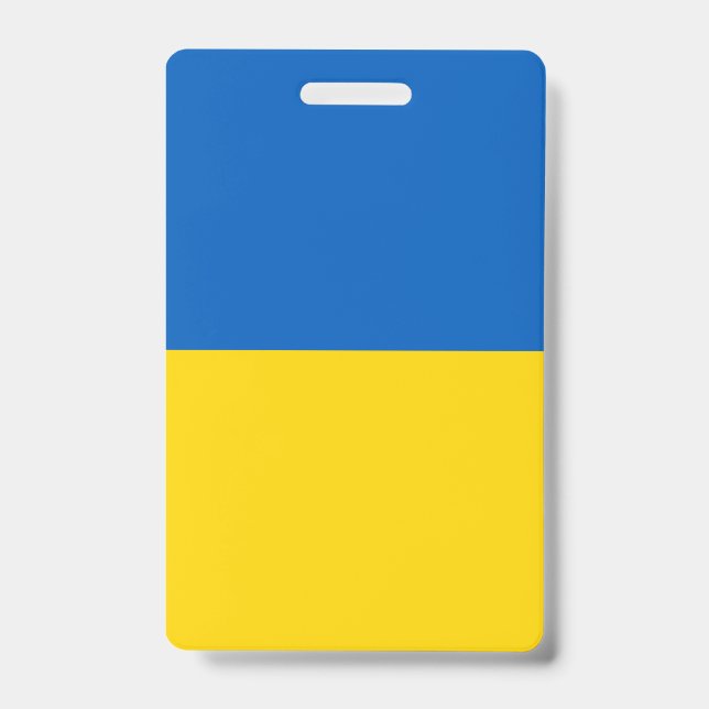 Ukraine Flag Badge (Front)