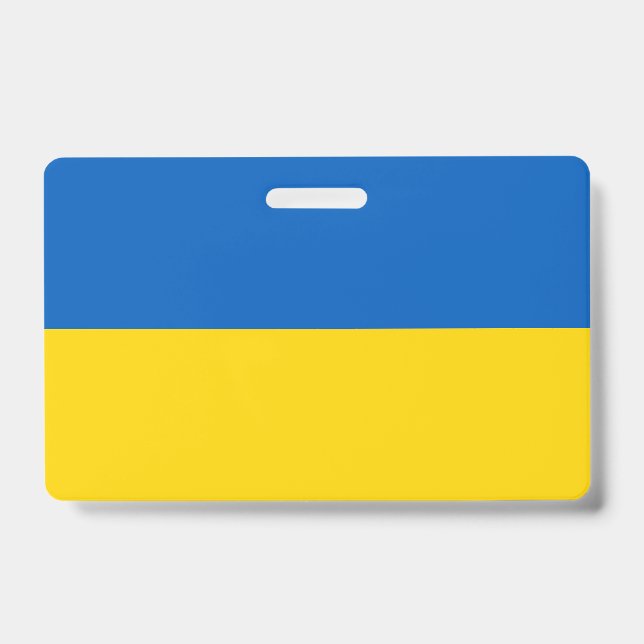 Ukraine flag badge (Front)