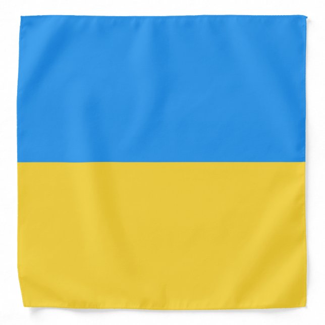 Ukraine flag bandana (Front)