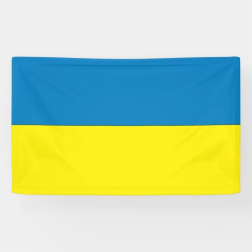 Ukraine Flag Banner