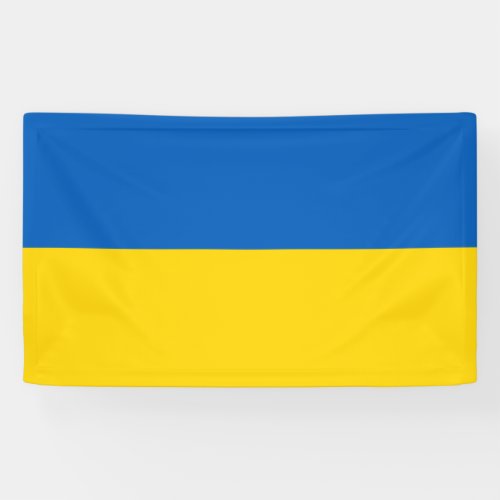 Ukraine Flag Banner