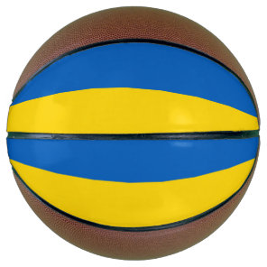 Ukraine Flag Basketball