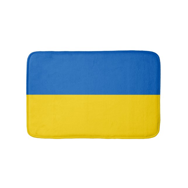 Ukraine flag bath mat (Front)