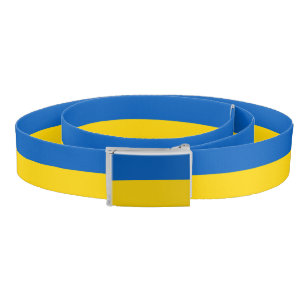 Ukraine flag Belt