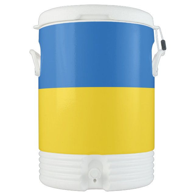 Ukraine Flag Beverage Cooler (Front)