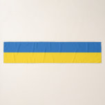 Ukraine Flag Blue Yellow Gold Ukrainian Patriotic Scarf<br><div class="desc">Ukraine Flag in blue and yellow to show support for Ukranian peace and freedom. Ukraine Flag Blue Yellow Gold Ukrainian Patriotic Scarf</div>