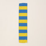 Ukraine Flag Blue Yellow Stripes Scarf<br><div class="desc">Ukraine Flag Cute Blue Yellow Stripes Scarf</div>