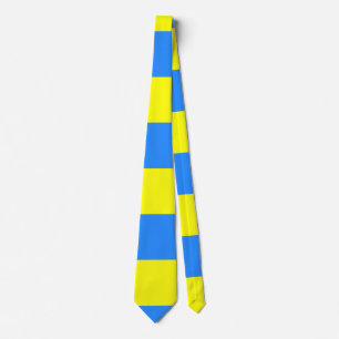 Ukraine Flag Blue Yellow Thunder_Cove Neck Tie