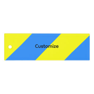 Ukraine Flag Blue Yellow Thunder_Cove Ruler