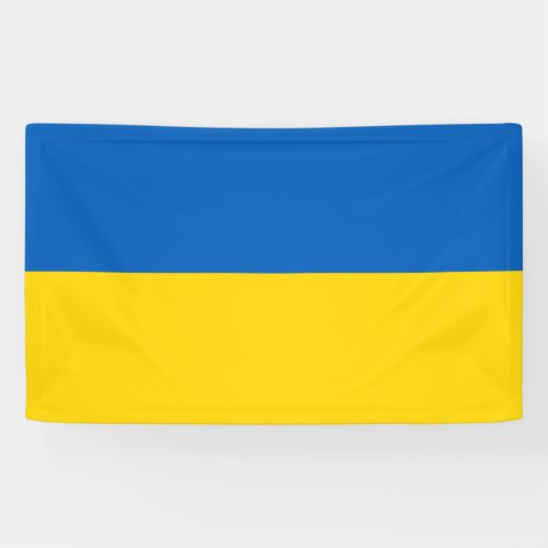 Ukraine Flag Blue Yellow Ukrainian Banner