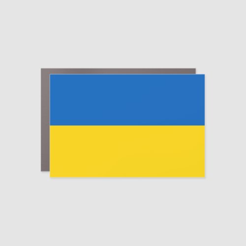 Ukraine Flag Blue Yellow Ukrainian Support  Car Magnet