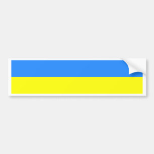 Ukraine Flag Bumper Sticker