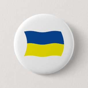 Ukraine Flag Button
