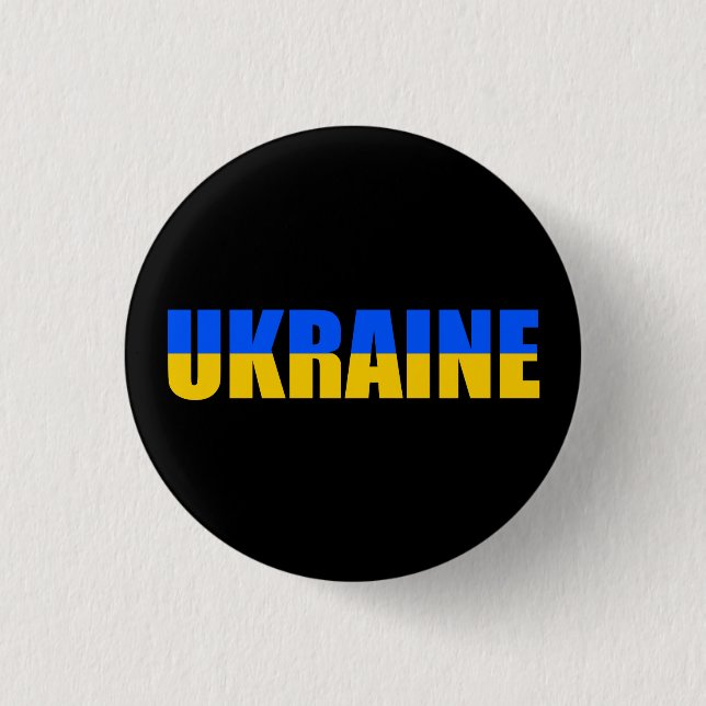 Ukraine flag button (Front)