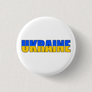Ukraine flag button
