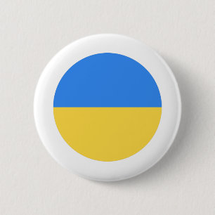 Ukraine Flag Button