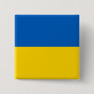 Ukraine Flag Button