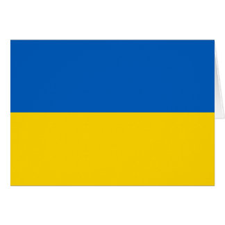 Ukraine Flag Cards