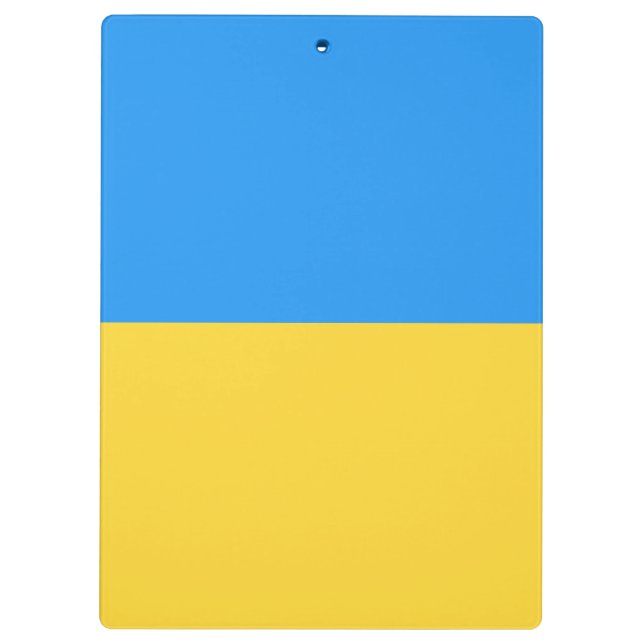 Ukraine flag clipboard (Back)