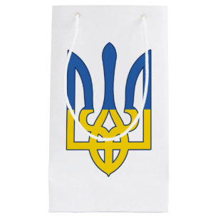 Ukraine Flag, Country Pride, Ukrainian Flag Small Gift Bag