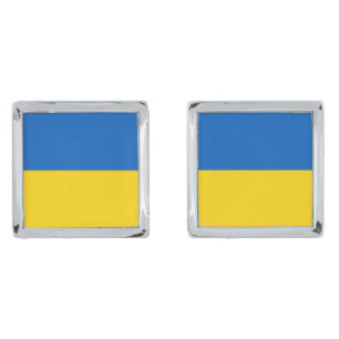 Ukraine flag cufflinks