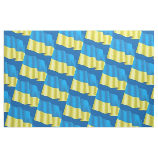Ukraine Flag Fabric