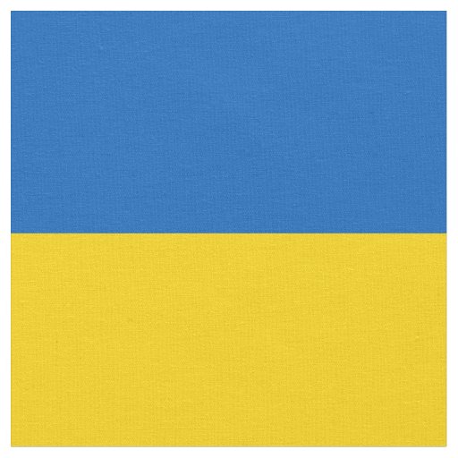 Ukraine flag fabric