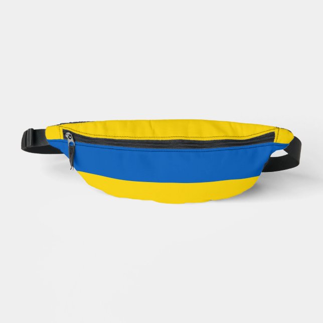 Ukraine flag fanny pack (Front)