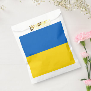 Ukraine flag favor bag