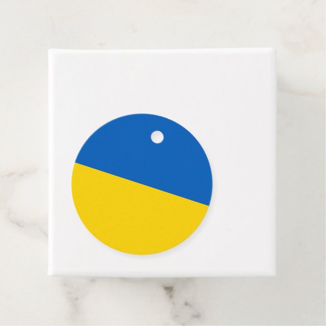 Ukraine flag favor tags (In Situ)