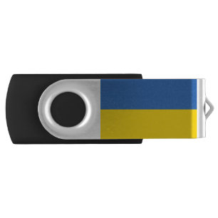 UKRAINE FLAG FLASH DRIVE