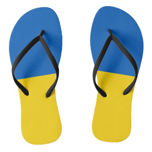 Ukraine Flag Flip Flops