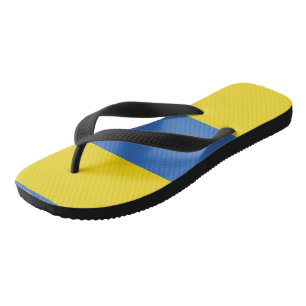 Ukraine Flag Flip Flops