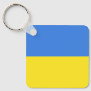 Ukraine Flag Freedom Keychain