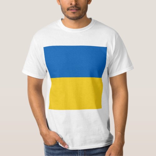 Ukraine Flag front and back T_Shirt