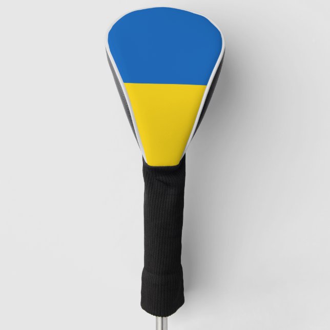 Ukraine Flag Golf Head Cover (Front)